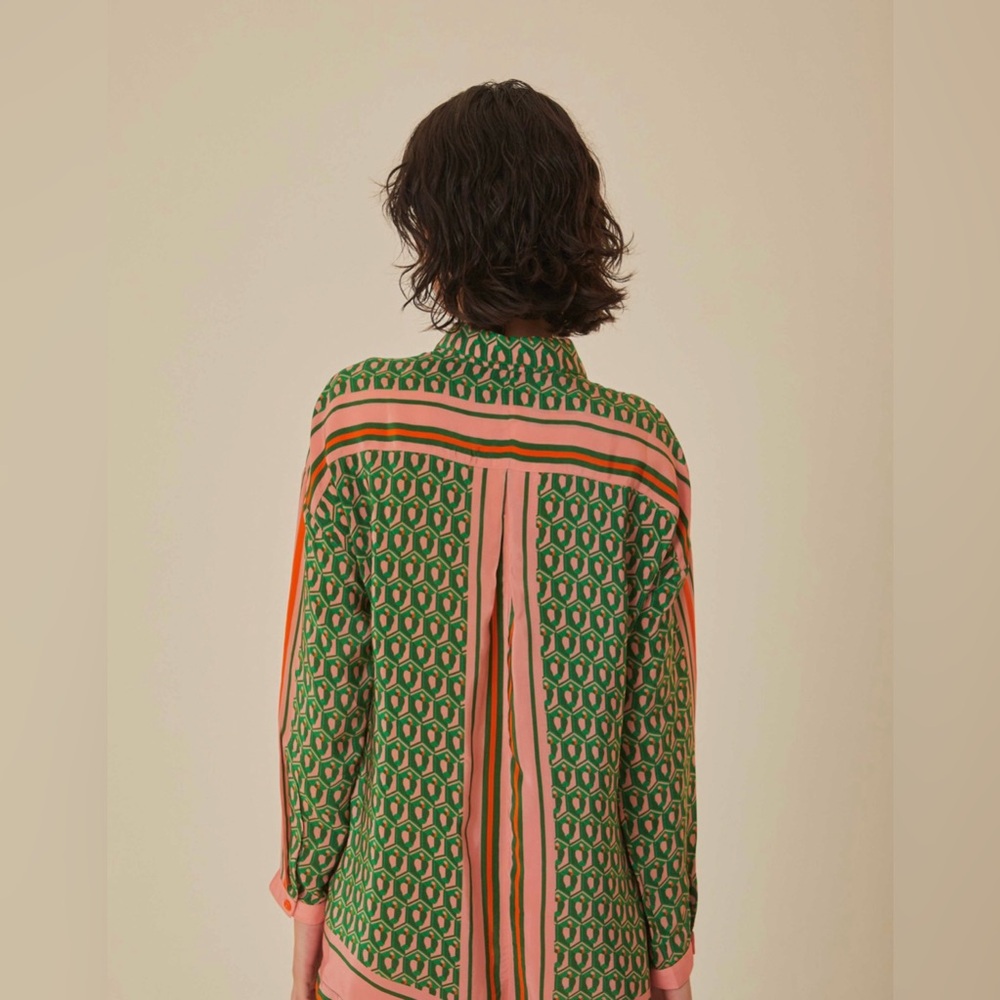 FARM Rio Scarf Mix Romper - Picture 6 of 10